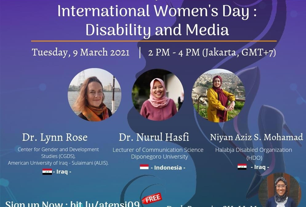 Disabilitas, Gender dan Media