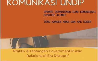 Layar Tancap Komunikasi UNDIP Episode#1 : Diskusi, Temu Alumni Dan Dosen, Ger-Geran Bareng