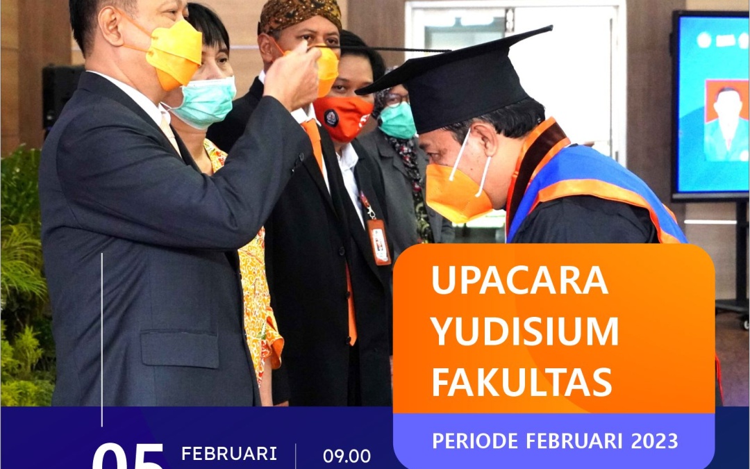 Upacara Yudisium Fakultas Periode Februari 2023 – FISIP UNDIP